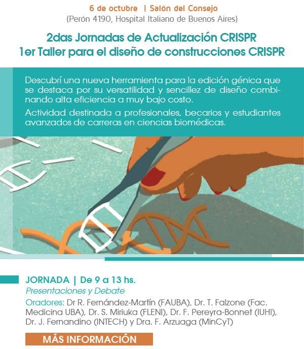 Taller teórico-práctico para el diseño de construcciones CRISPR